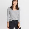 Elisa Pullover in Heather Grey - Image 7