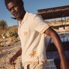 Stretch Selvage Embroidered Resort Shirt - Image 2