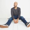 Double Knit Henley - Faded Black - Image 5
