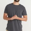 Saddle Pocket Tee in Faded Black - Image 2