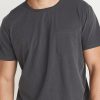 Saddle Pocket Tee in Faded Black - Image 4