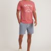 Signature Crew Graphic Tee in Faded Apple - Image 4