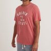 Signature Crew Graphic Tee in Faded Apple - Image 3