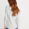 Double Knit Henley in Light Heather Ash - Image 3