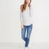 Double Knit Henley in Light Heather Ash - Image 5