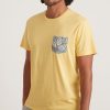 Signature Pocket Tee in Lemon Drop - Image 2