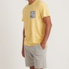 Signature Pocket Tee in Lemon Drop - Image 4