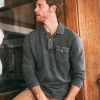 Vintage Heavy Slub Long Sleeve Polo - Image 4