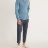 Vintage Heavy Slub Henley in Provincial Blue - Image 6
