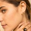 Soko Horseshoe Studs in Brass - Image 2