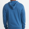 Mens Afternoon Full Zip Hoodie in Faded Navy - Image 4