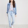 Jackie Tank in Blue Multi Stripe - Image 4