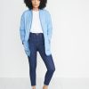 Jane Quilted Indigo Jacket - Image 4