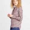 Kendall Button Down in Red Plaid - Image 6