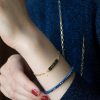 Kris Nations Lapis Faceted Gemstone Beaded Bracelet - Image 2