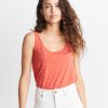 Logan Tank in Red Stripe - Image 4