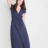 Maddie Wrap Dress in Ink - Image 2