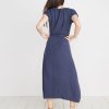 Maddie Wrap Dress in Ink - Image 4