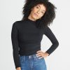 Magnolia Turtleneck in Black - Image 3