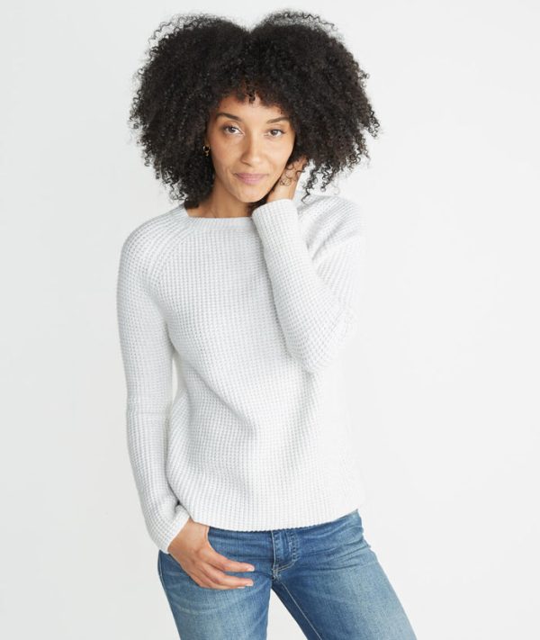 Aspen Sweater in Snow White