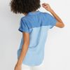 Mariah Button Down in Light Chambray - Image 2