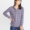 Meadow Button Down in Blue Plaid - Image 5