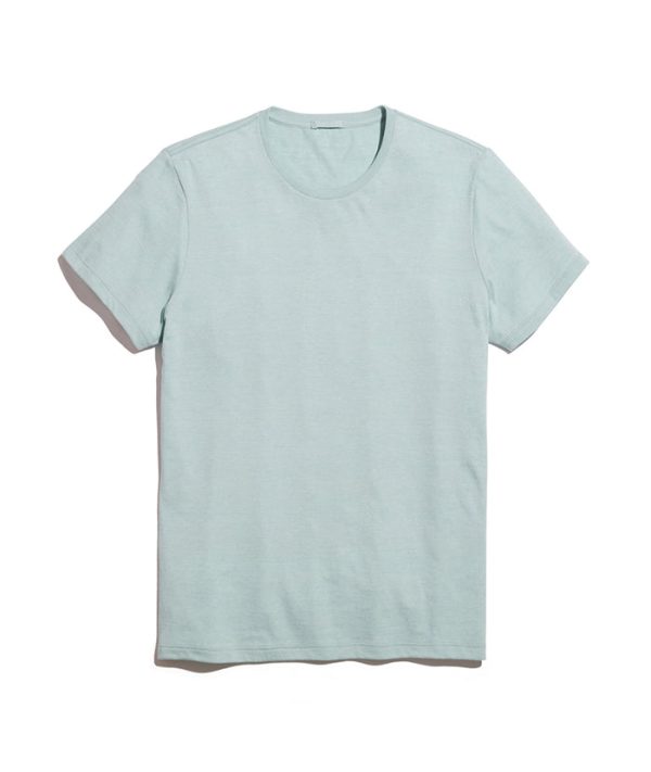 Signature Crewneck in Green Mist