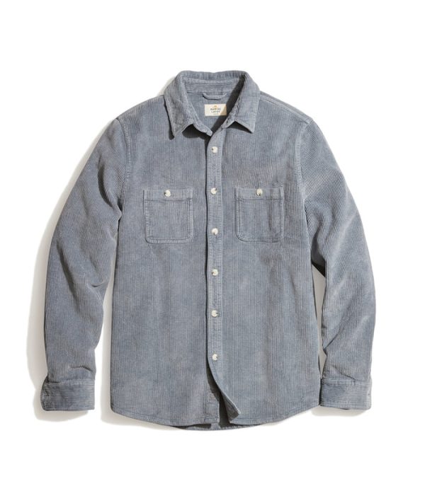 Max Overshirt in Light Indigo