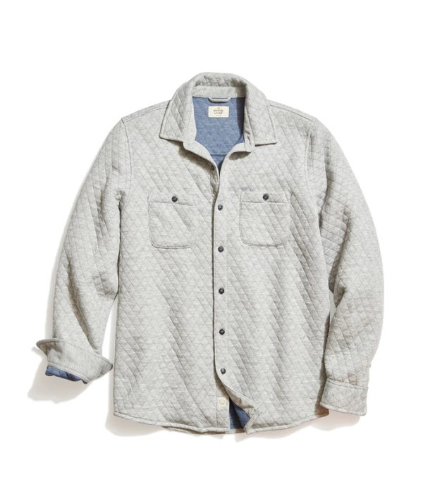 Filbert Quilted Overshirt