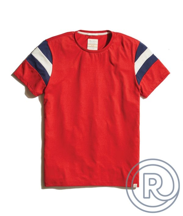 Re-Spun Banks Tee in Salsa