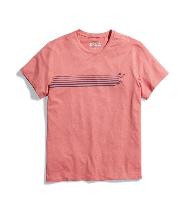 Tennis Stripe Sport Crew