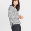 Merritt Crew in Black/White Stripe - Image 2