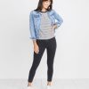 Merritt Crew in Black/White Stripe - Image 5