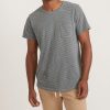 Saddle Hem Pocket Tee in Monument - Image 3