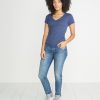 V-Neck in Twilight Overdye - Image 4