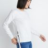Nora Sweatshirt in Light Heather Grey - Image 2
