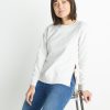 Nora Sweatshirt in Light Heather Grey - Image 4