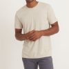 Signature Crew Tee in Heather Oatmeal - Image 4