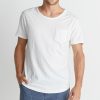 Sand Dollar Pocket Tee in Antique White - Image 2