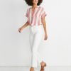 Paige Button Down in Baked Apple Stripe - Image 3