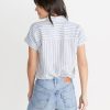 Paige Button Down in Aquifer - Image 4