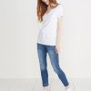 Slub V Neck in Palm Print - Image 5