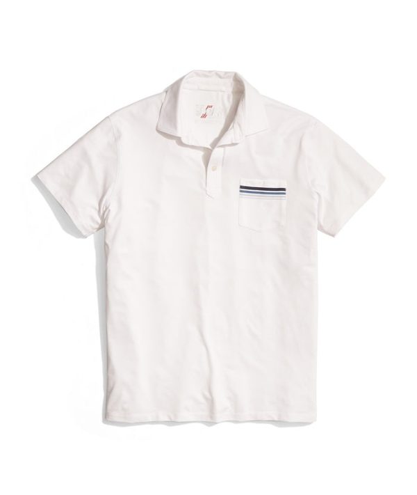 Palmer Sport Polo in White