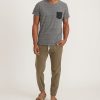 Signature Pocket Tee in Heather Grey Neps - Image 6