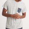 Signature Pocket Tee in Ash Heather - Image 3