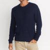 Prescott Sweater in Navy - Image 2