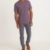 Signature Crew Tee in Heather Purple - Image 5