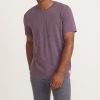 Signature Crew Tee in Heather Purple - Image 2