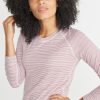 Radley Reversible Raglan in Merlot/White - Image 3