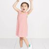 Mini Alana Tank Dress in Cherry/White Stripe - Image 4